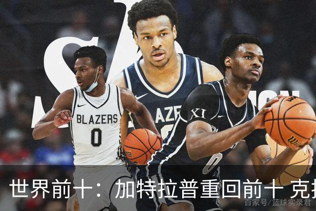 世界前十：加特拉普重回前十 克拉克上升到第八
